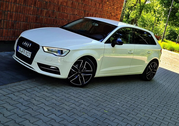 Audi A3 cena 48900 przebieg: 208211, rok produkcji 2013 z Malbork małe 631